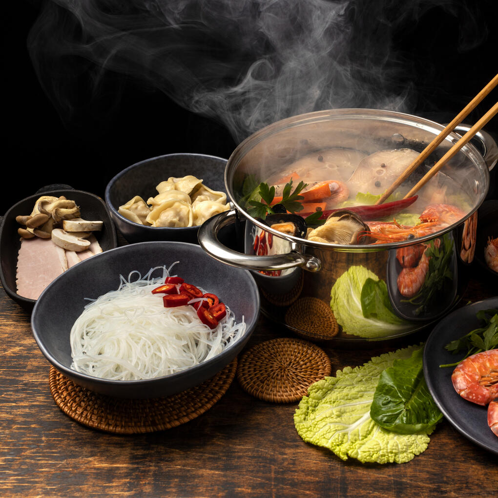 Hot Pot A Doman classic, meant to be shared.