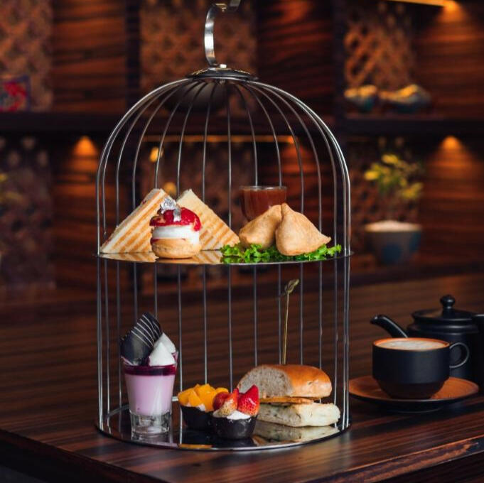 Cake Assortment A tray of assorted cakes from our chef's kitchen. Made to be shared.