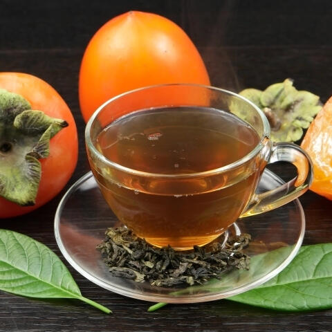 Doman Tea An after-supper beverage naturally sweetened with dried persimmons.