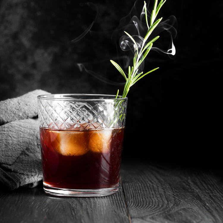 Lominsan Coffee Our delightful hand-poured coffee with a splash of whiskey.